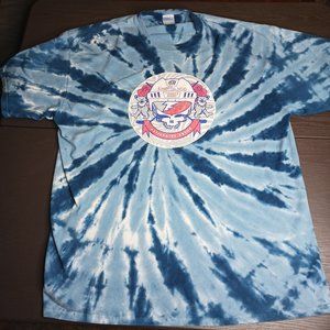 Grateful Dead Tribute Night Nationwide Arena OH T-shirt CBJ Blue Jackets XL